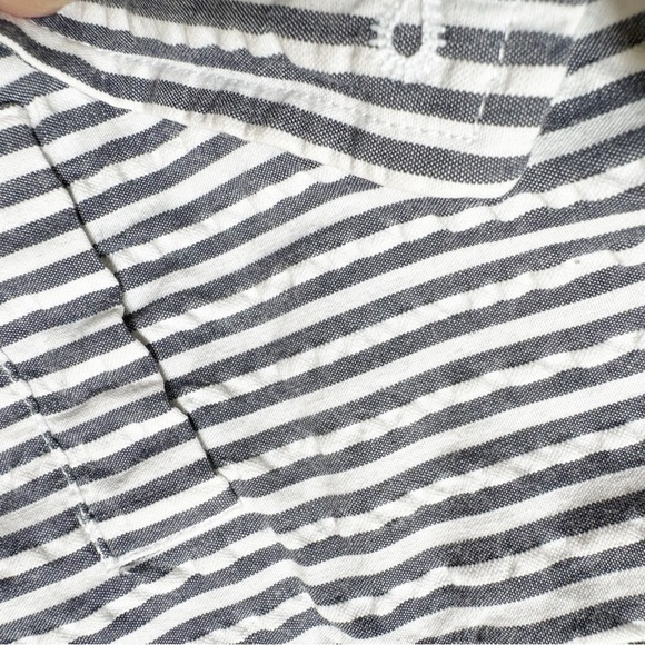 Janie and Jack Blazer Jacket Seersucker Size 2T Navy White - Picture 7 of 7